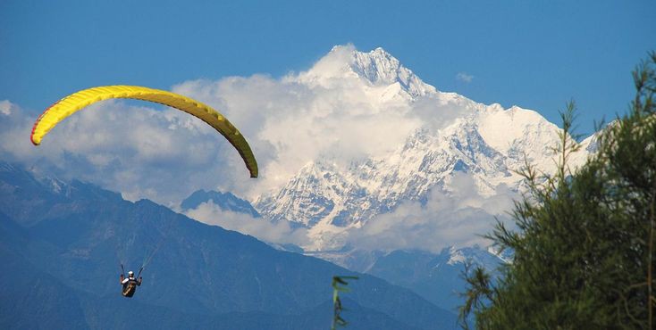 Paragliding in Gangtok