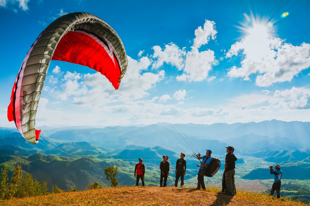 Paragliding in Serchhip